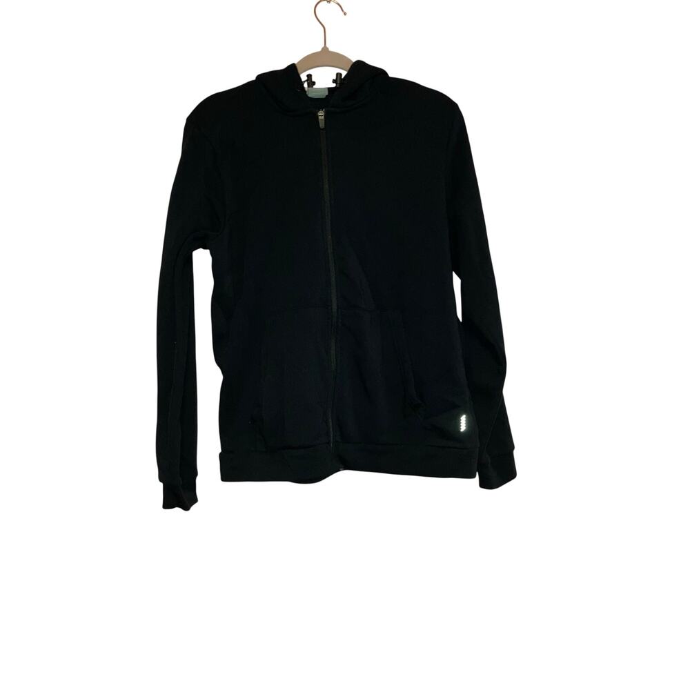 Balance Collection Black Fleece Full Zip Hoodie Size Medium Mens